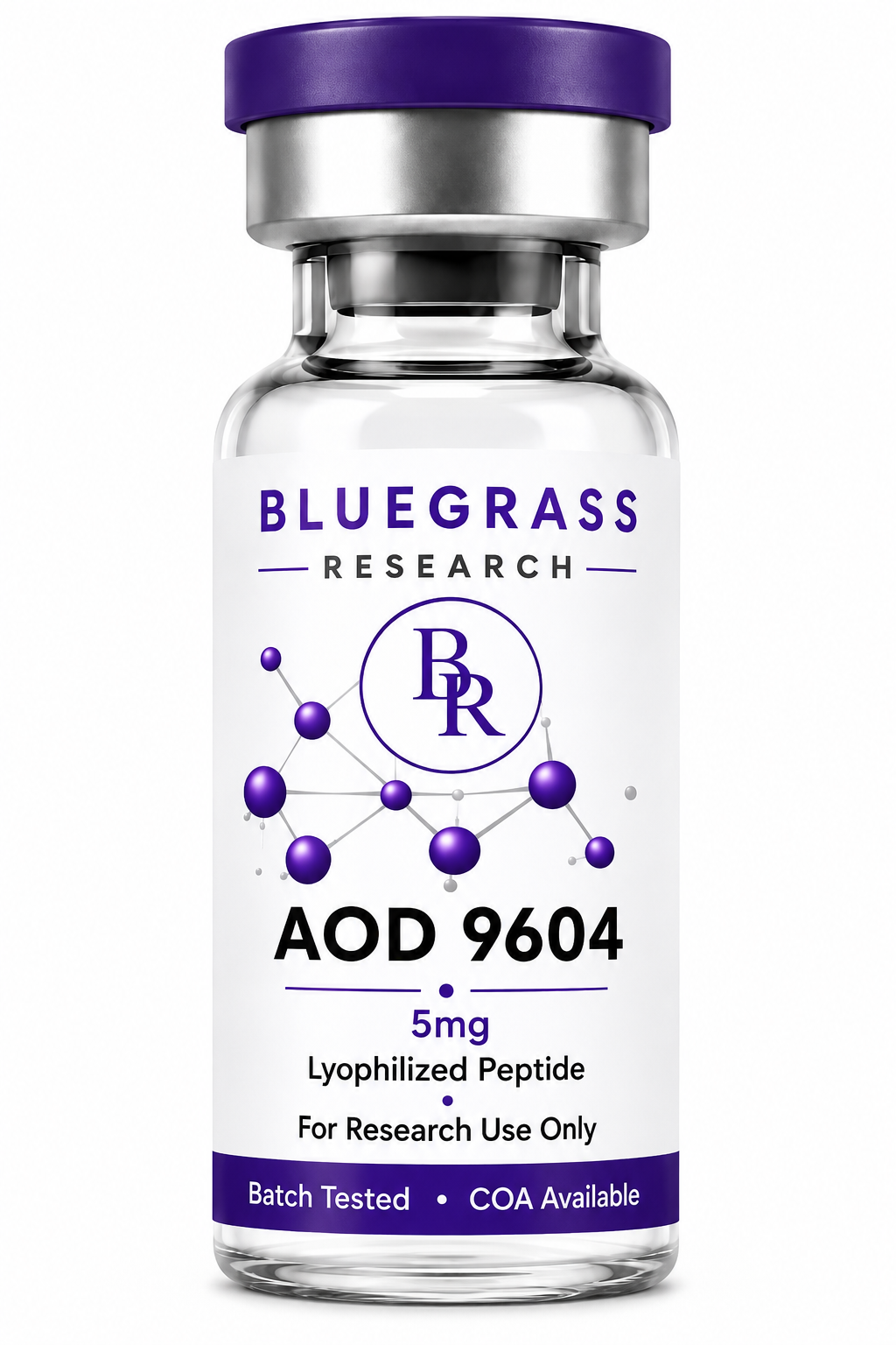 AOD 9604 5mg product vial or package