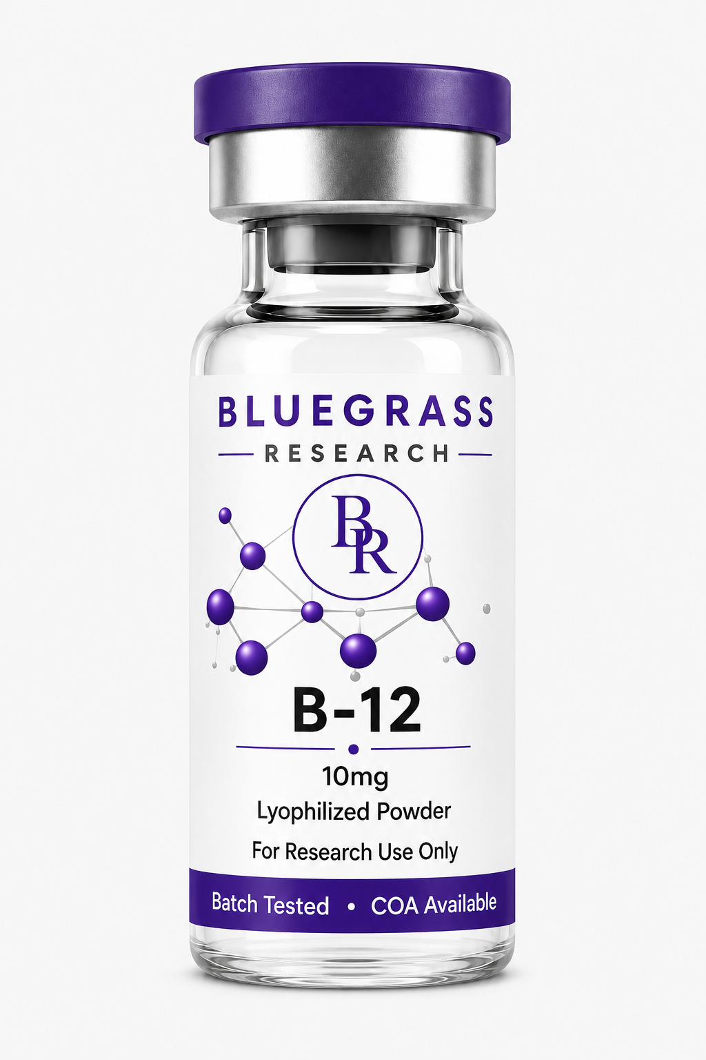 B12 (Methylcobalamin) 10mL product vial or package