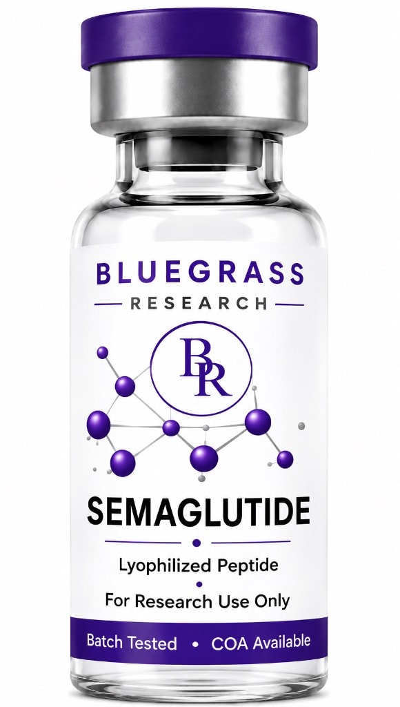 Semaglutide 5mg product vial or package